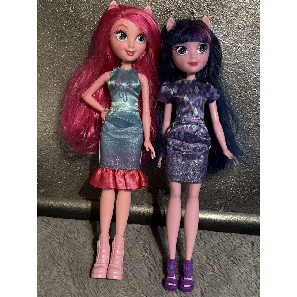 Hasbro My Little Pony Equestria Girl Doll Lot 2 Pinkie Our Twilight Sparkle